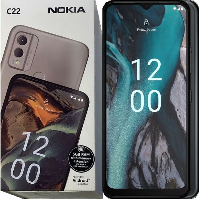 Nokia C22, Dual SIM, 64GB, 2GB RAM