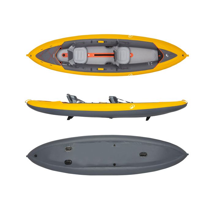 Caiac-canoe gonflabil 2 locuri Tribord - produs resigilat Decathlon
