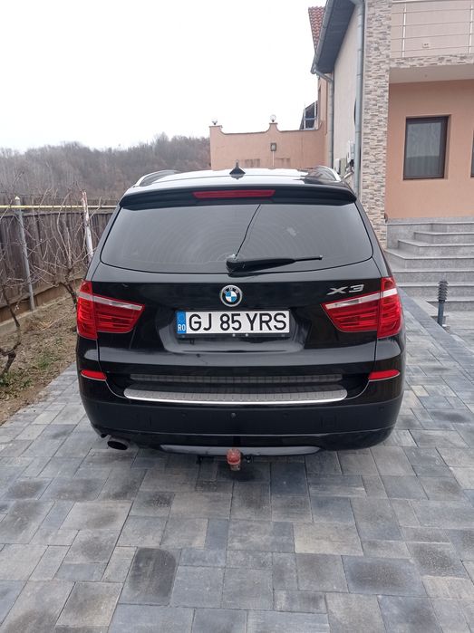 Auto BMW X3 F25 2012, 2000cc, cutie manuala ,  182 cai, negru