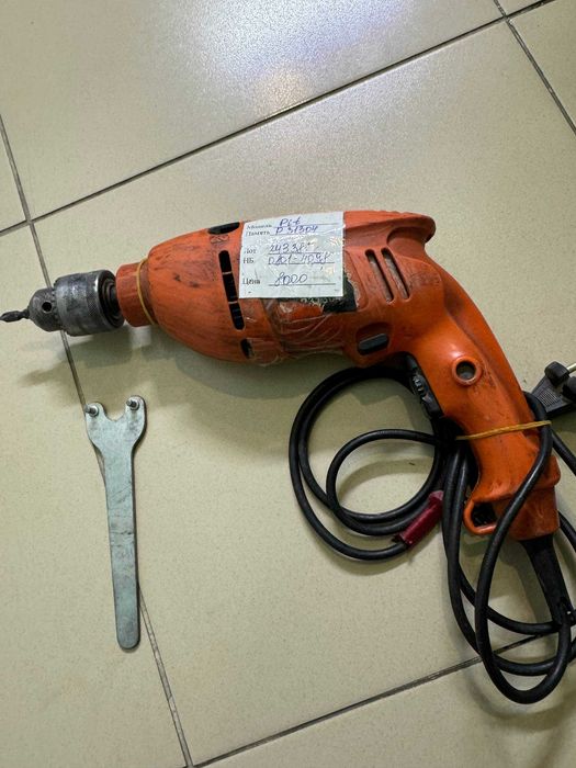 Шуруповерт Местонахождение лота: Тараз, Жайлау 14,3 лот 243381