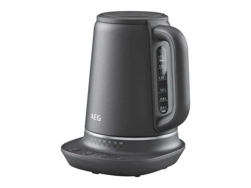 Електрическа Кана за Вода AEG K7-1-6BP - 2400W, 1.7л, Сива