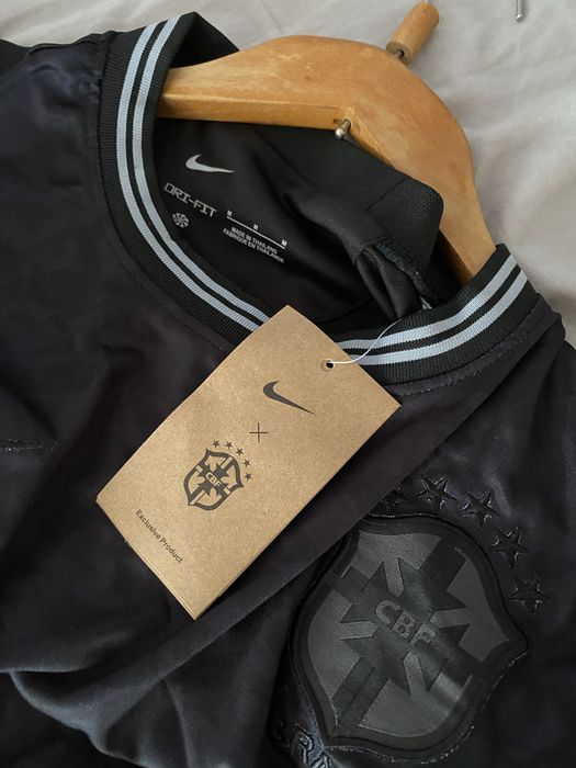 Nike × Stussy Stüssy x Brazil "Blackout" Limited Jersey M
