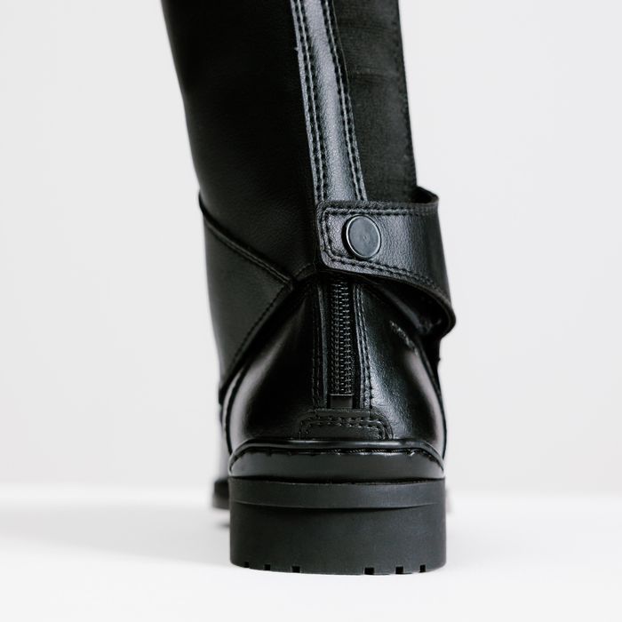 Jambiere 500 echitație Negru Adulţi - M - produs resigilat Decathlon