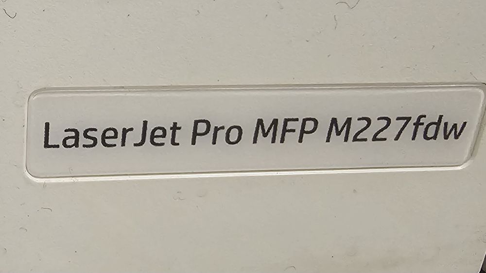 Принтер HP LaserJet Pro MFP M227fdw