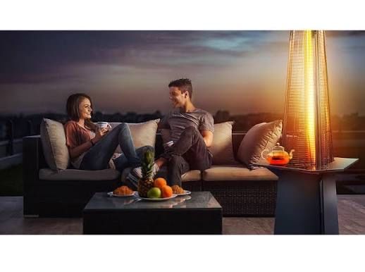 Аренда уличный газовый обогреватель прокат газовый уличный камин 24/7