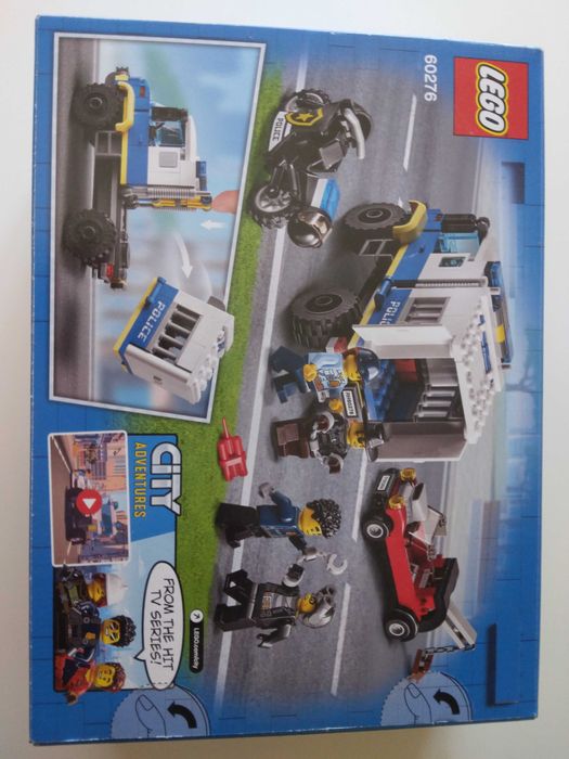 Transportul prizonierilor de politie,vehicule minifig. Lego 60276, nou