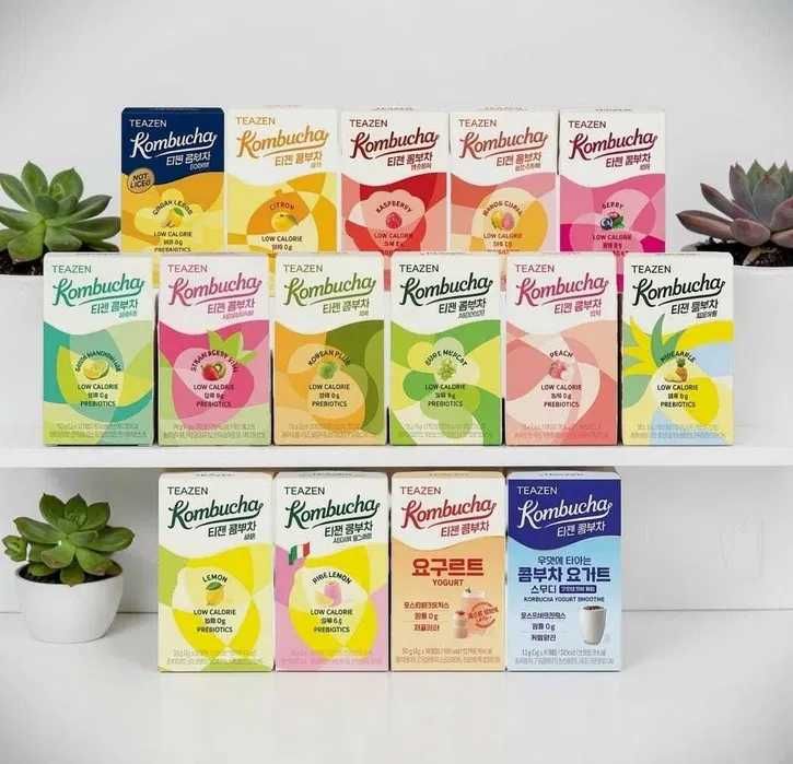 Напиток ферментированный чай Kombucha