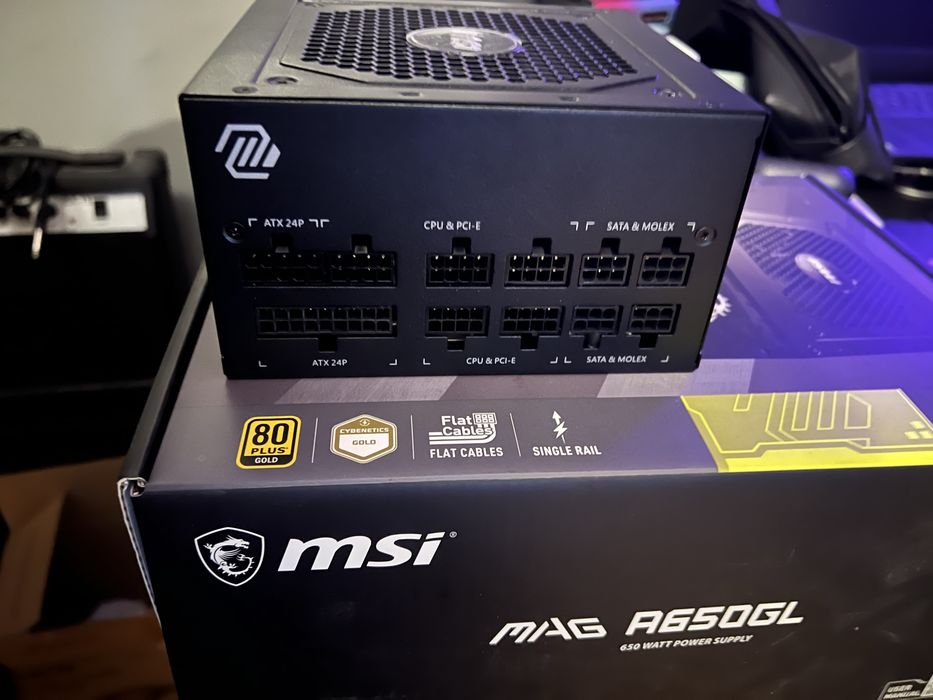 MSI MAG A650GL 650W számítógép-táp – Új, használatlan