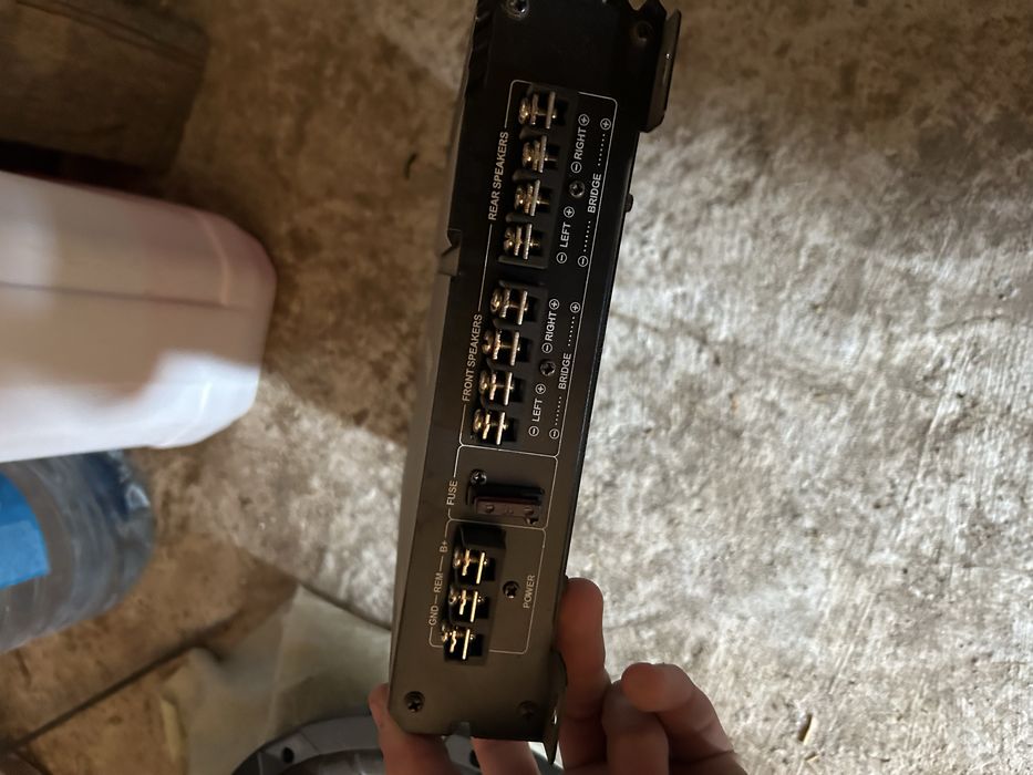 Буфер және усилитель сатылады бірге