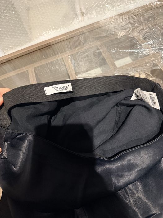 Юбка черная шелк