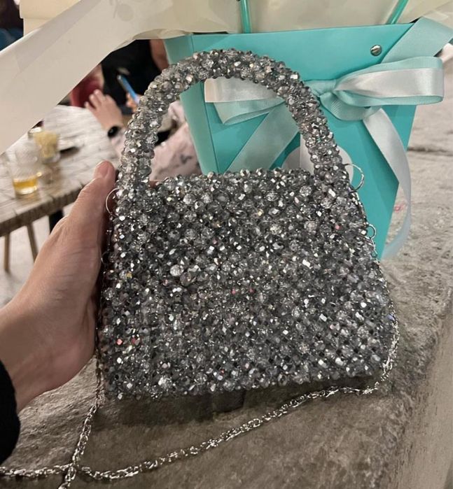 Продам сумку из бусин, очень стильная