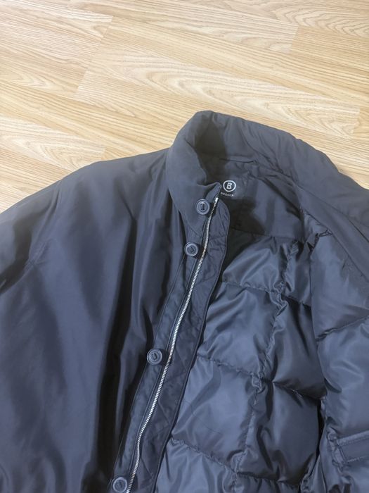 Haine barbateasca BOGNER insertii piele naturala marime XL