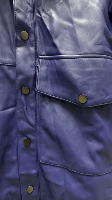 Кажаная рубажка Zara