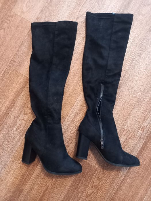 Сапоги ботфорты демисезон