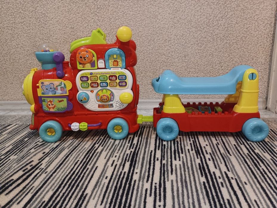 Интерактивно детско влакче 4в1 vtech