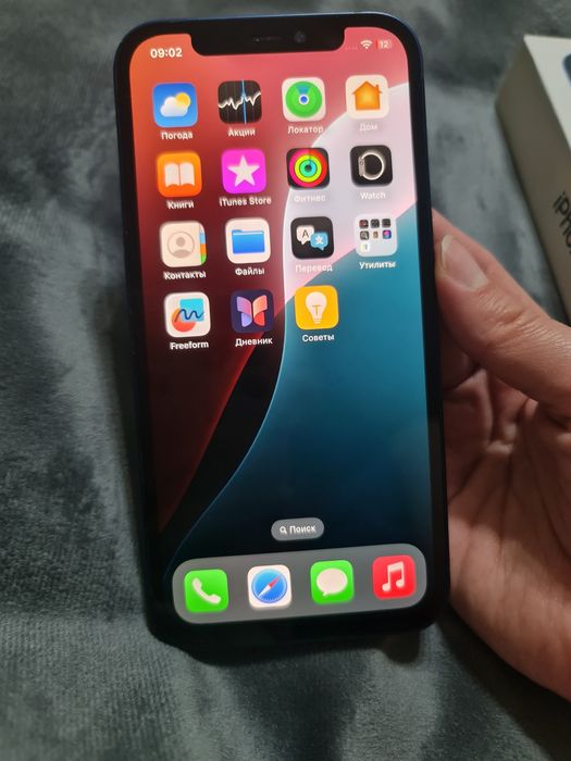 Айфон 12 128Гб 76%Акб, с коробкой