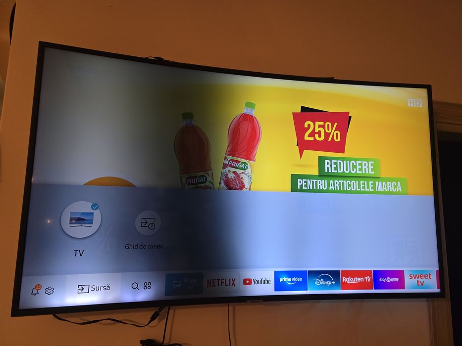 Samsung Smart TV 4K ultraHD 123 cm