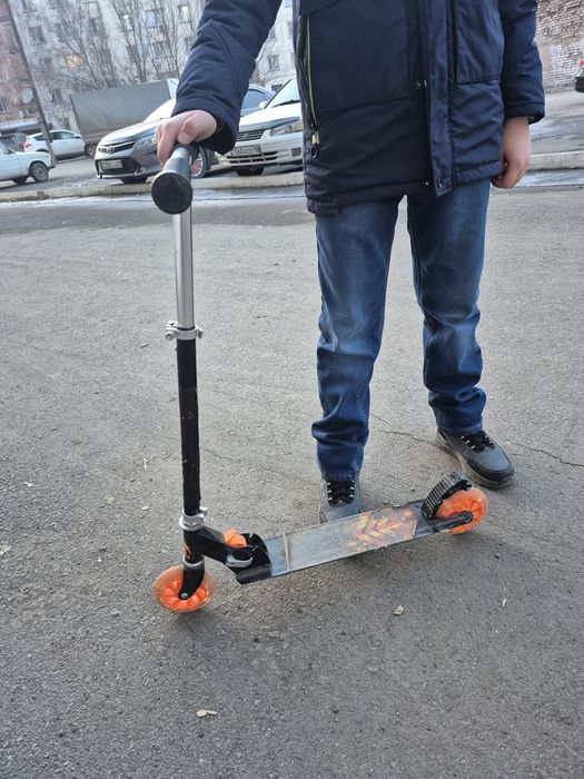 Детский самокат двухколесный