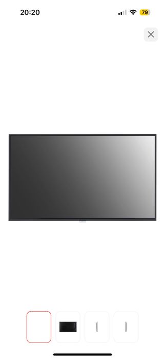 Телевизор-монитор LG 43UH5F-H