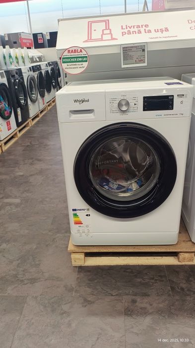 Mașina de spălat rufe Whirlpool 7kg