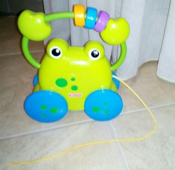 Колички и жаба Фишер Прайс