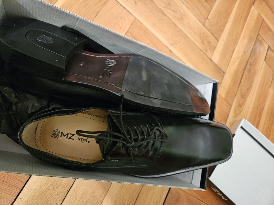 Испански мъжки обувки естествена кожа