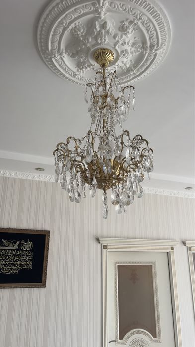 Люстры хрустпль в отличном состоянии