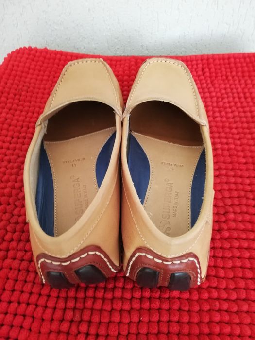 Mocasini piele Superga nr 41 bărbati