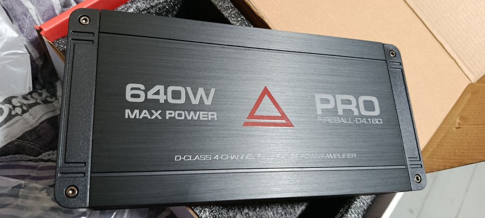 Мощный комплект сабвуфер и усилитель