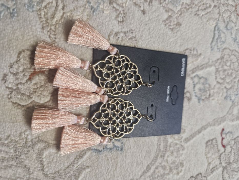 Серьги Евро бижутерия