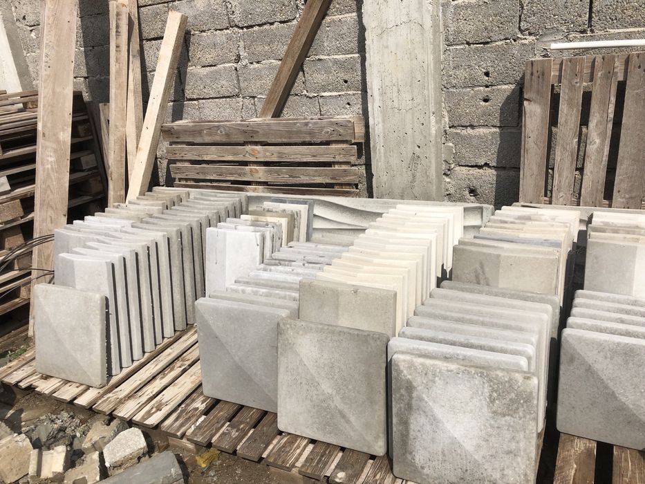 Travertin,Capace stâlp coame gard