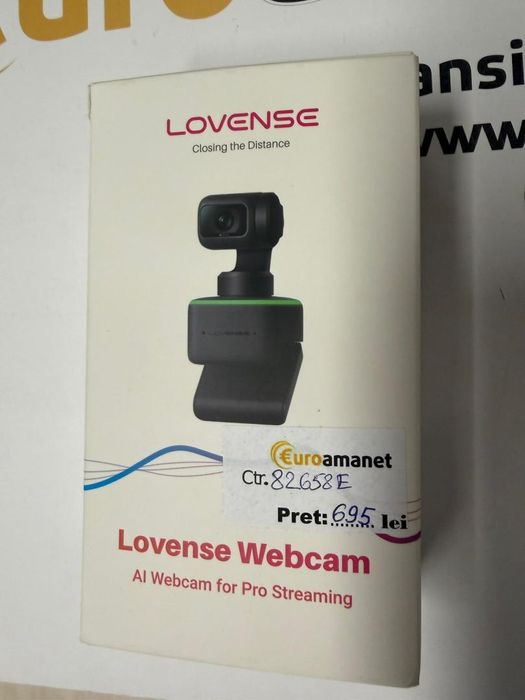 Camera Web Lovesense 360, 4K -T-