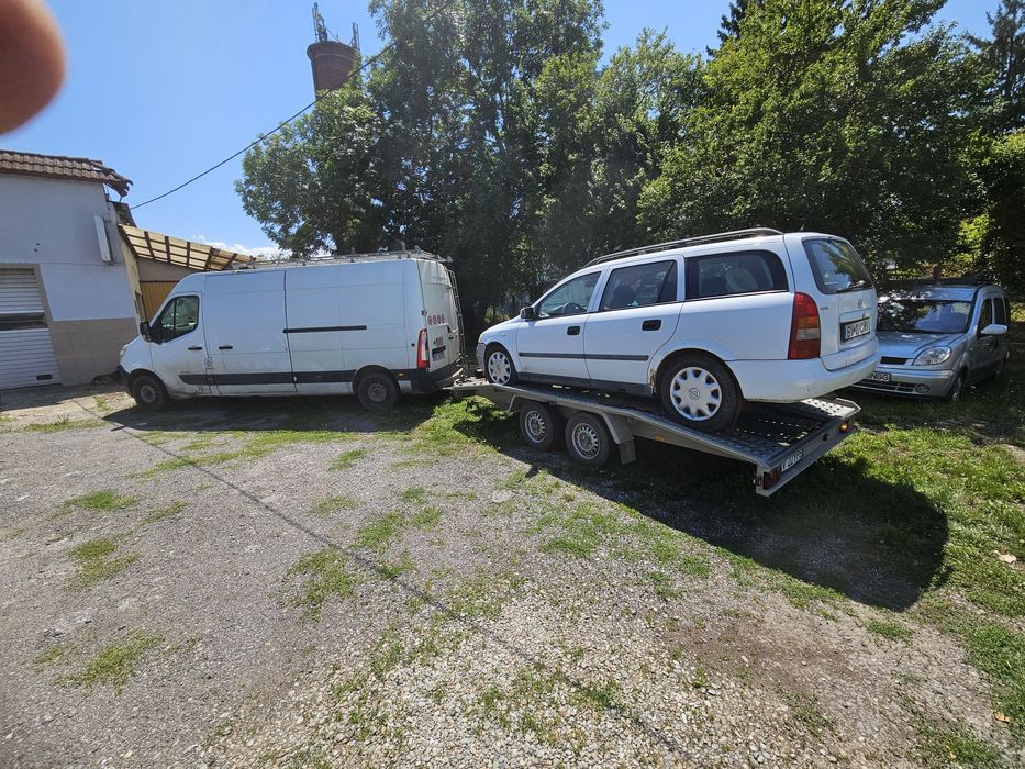Tractări auto, troliu electric, utilaje