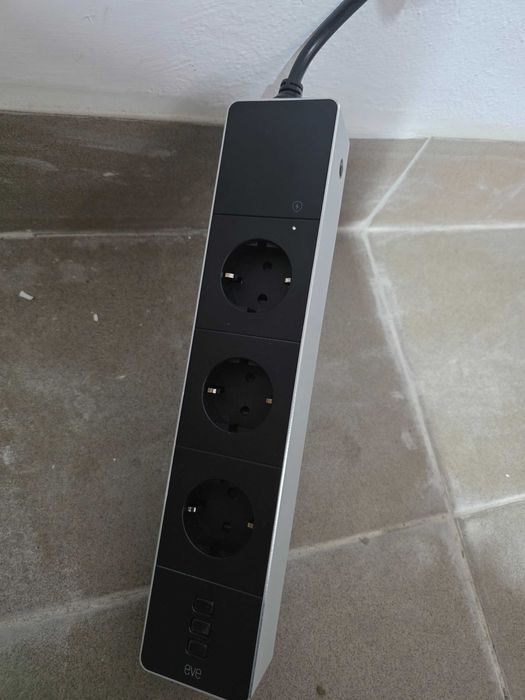 Prelungitor priză inteligentă triplă cu protecție, Eve Energy Strip
