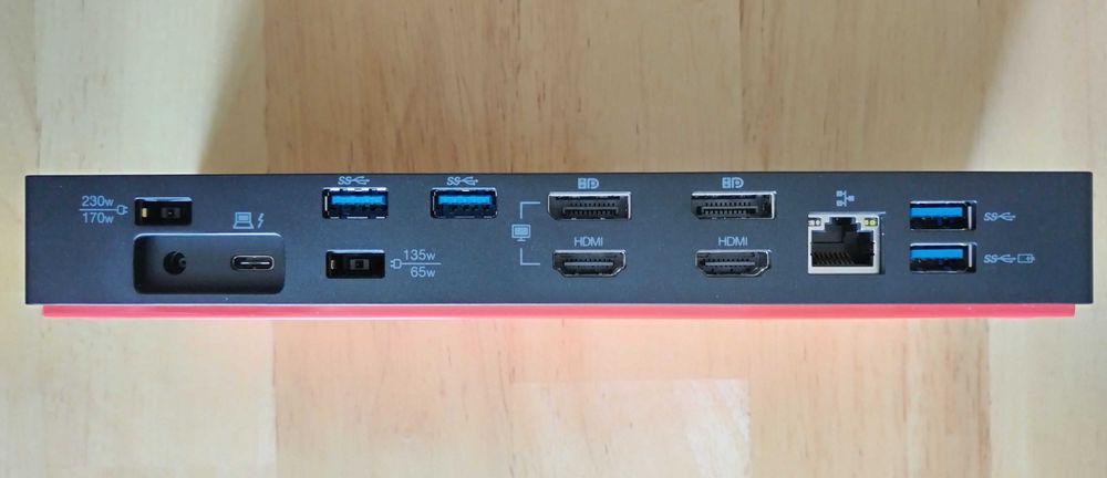 Docking station Lenovo ThinkPad Thunderbolt 3 Workstation Dock Gen 2 230W
