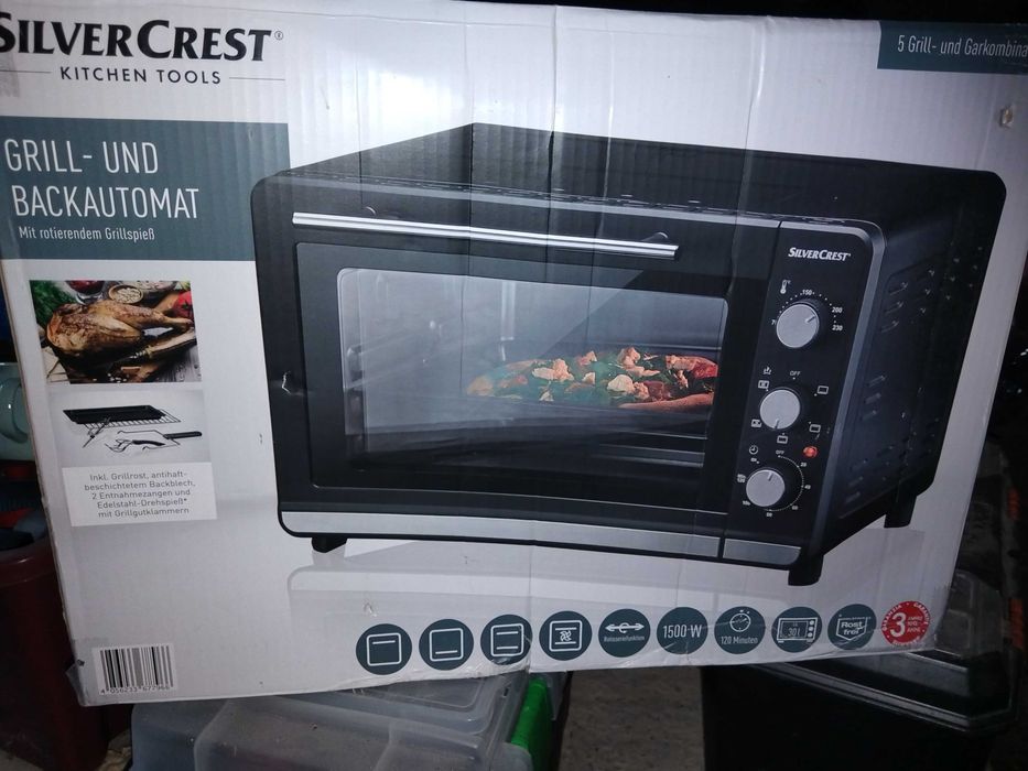 Фурна с Грил SILVERCREST 1500W 30L