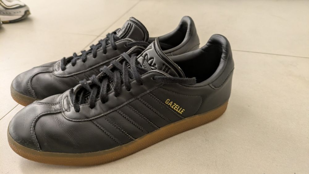 Adidas gazelle черные