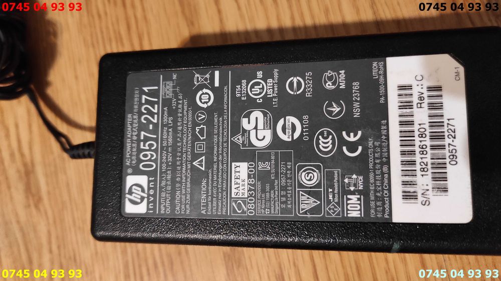 alimentatoare imprimanta hp de 16v 32v Modele 2286 2385 2231 2146 2166