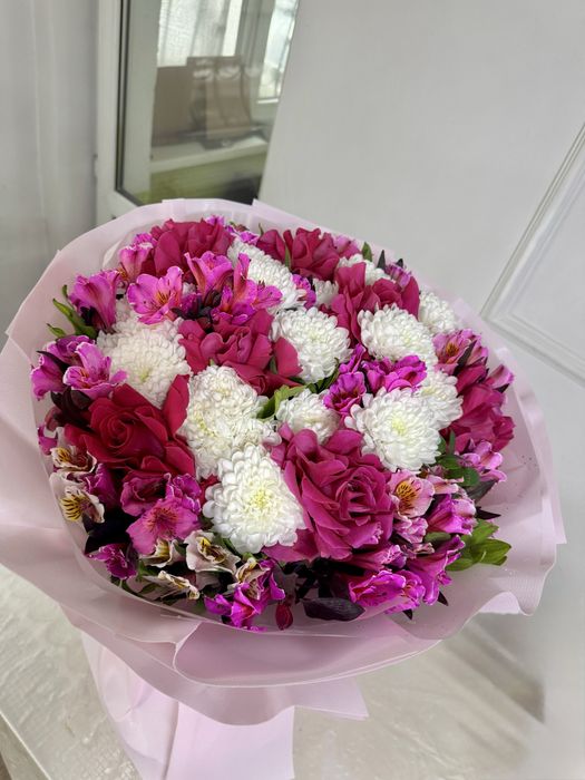 Большой свежий микс букет