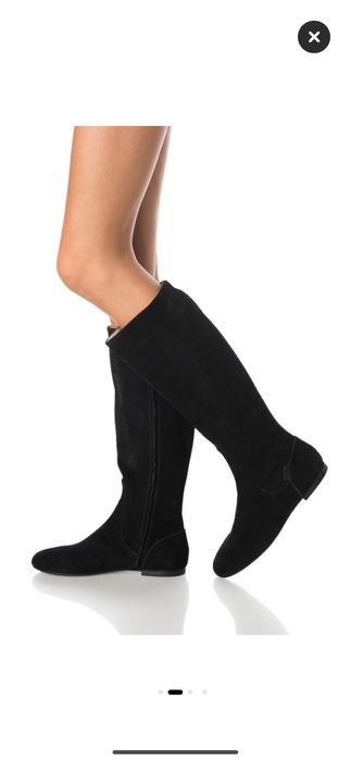 Furla велурени ботуши