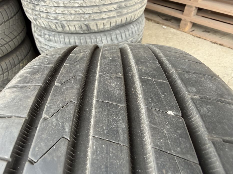 4бр. ОТЛИЧНИ Летни Гуми С Борд 205/50R/17 *HANKOOK* DOT:1723- 6.6мм + 5.9мм