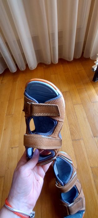 Детски сандали от естествена кожа