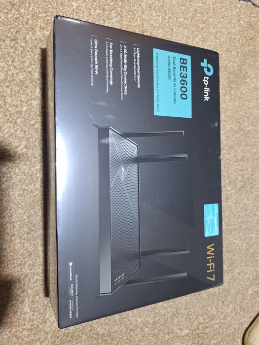 Titlu anunț: Router Wi-Fi 7 TP-Link Archer BE230 (BE3600) – Nou, Sigilat