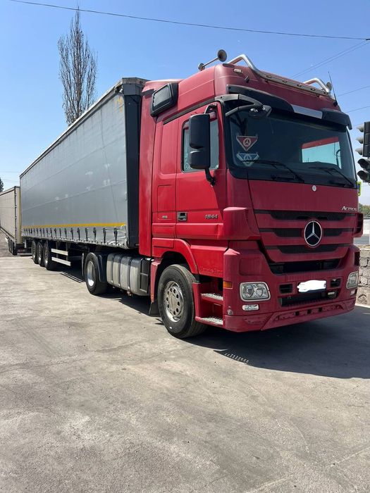 Мерс Тягач прицепи билан сотилади