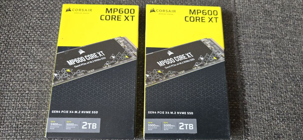 SSD Corsair MP600 Core XT R2 2TB PCI Express 4.0 x4 M.2 2280 M2