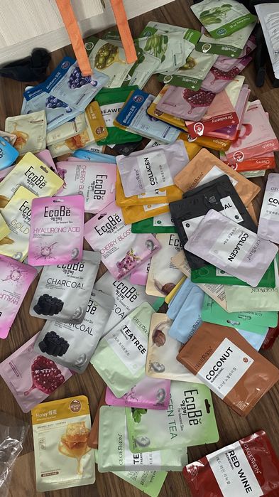 Маски тканевые корейские