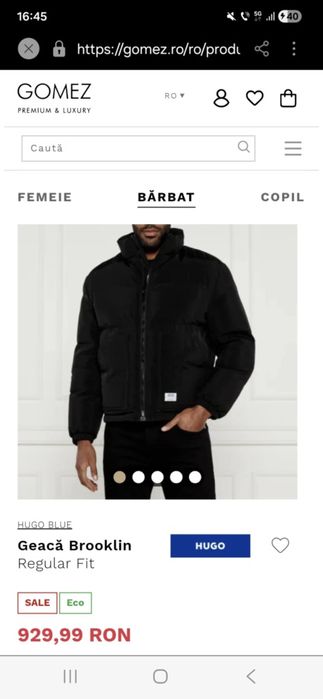 Geaca bărbați HUGO