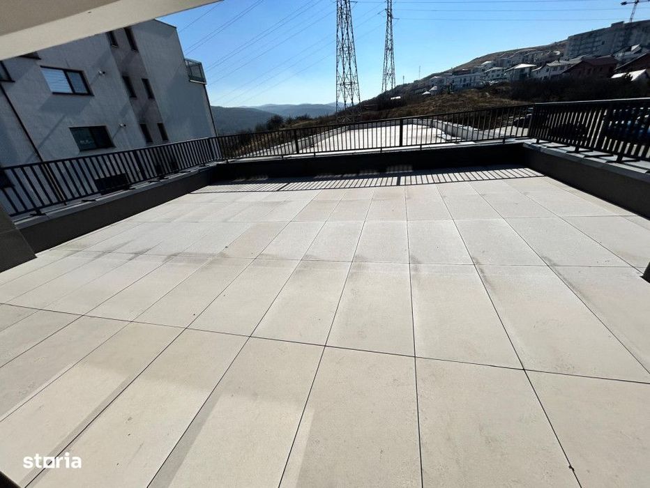 Apartament de 2 camere semifinisat, CF , 53,45 mp, terasa 60,31 mp, zo — fotografia 2
