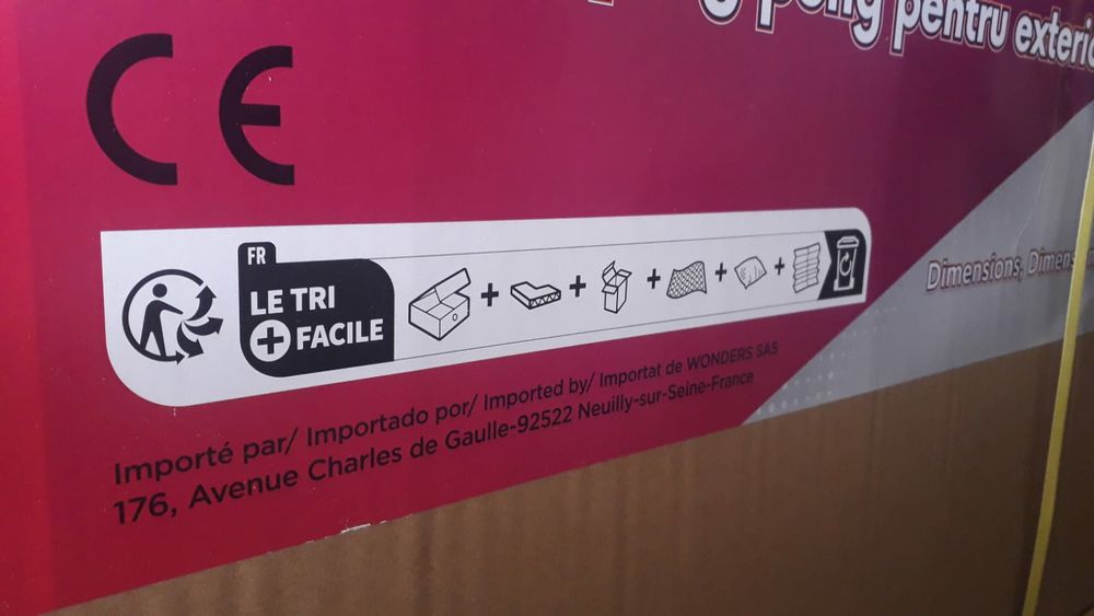 Masa ping pong de exterior