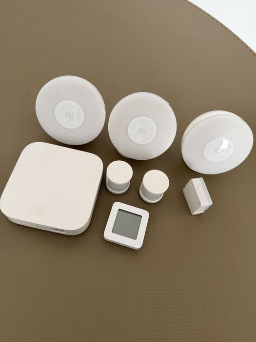 Set Xiaomi Smart Home complet (hub + senzori + lumini)
